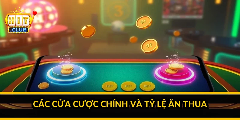 Bảng tỷ lệ trả thưởng c&aacute;c cửa chẵn lẻ