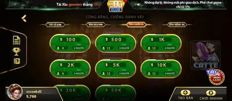 Catte Hitclub: Luật Chơi Và Bí Quyết Giữ Bài Hay
